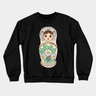 Matryoshka, russian doll, matryoshka Crewneck Sweatshirt